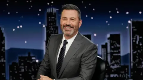 TV personality Jimmy Kimmel for now pulled from air due to disputed remarks about conservative figure Charlie Kirk